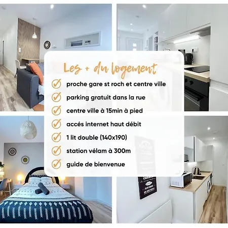 דירה Le St Roch* Nouveau T2 *proche Centre-ville* אמיינס